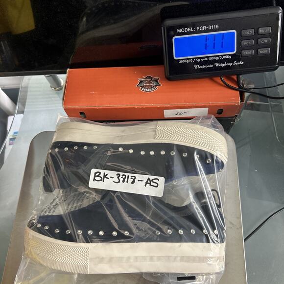 ASH Blue Velvet Stud JESSICA Platform Sneaker Loafer EU Size 40 - Picture 9 of 9